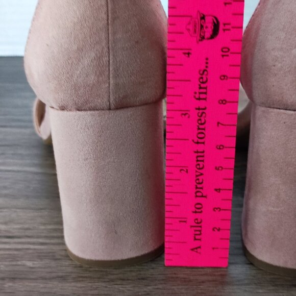 Kelly & Katie Butterfly  Chunky High Heels Size 6 Preppy Formal Dressy Pumps - Picture 5 of 14